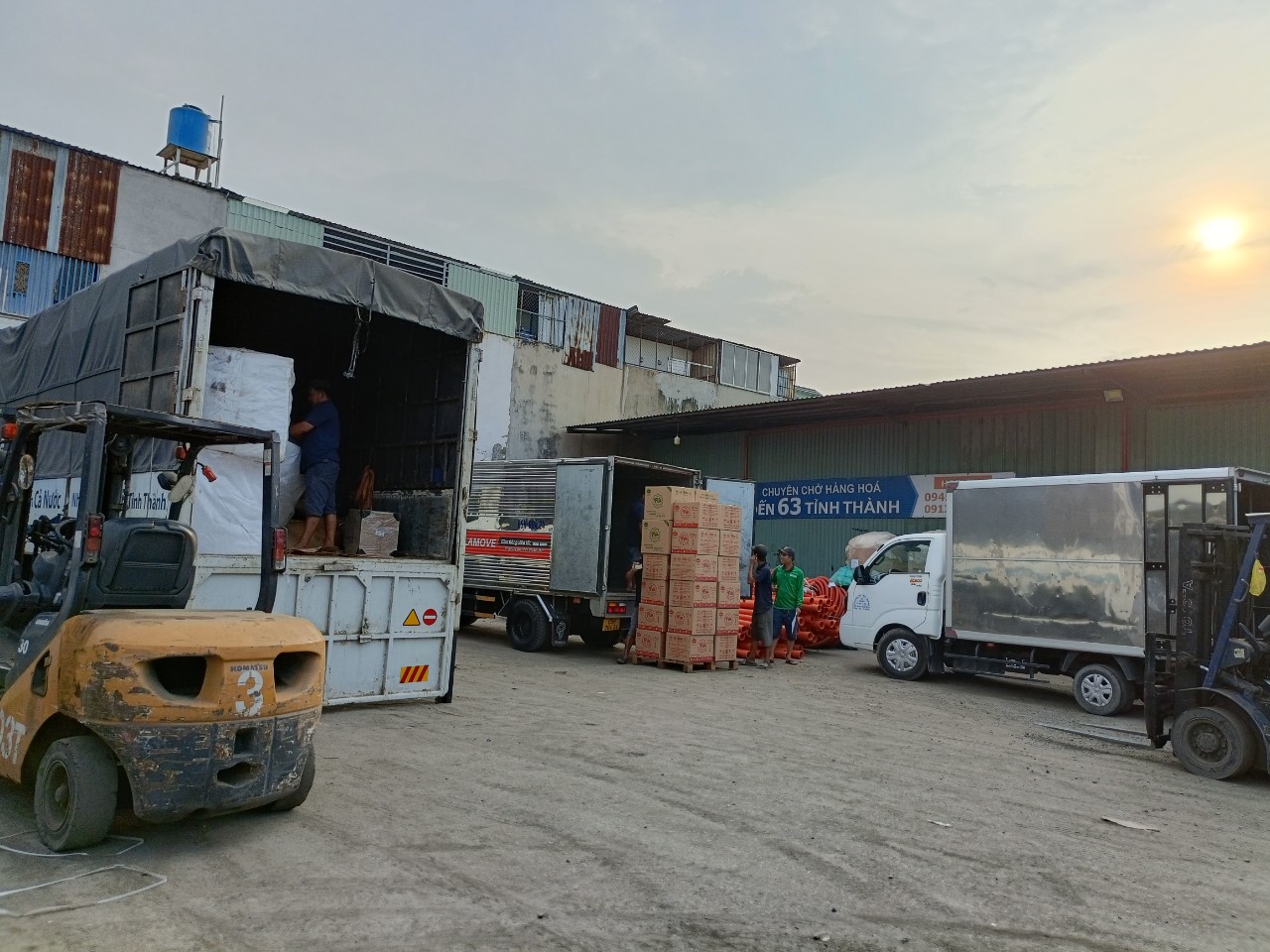 Chành xe gửi hàng đi Hà Nội